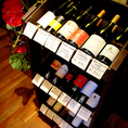 ワインも品揃え豊富に取り揃えております♪特に、カリフォルニアワインの品揃えに自信あり！