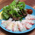 料理メニュー写真 本日の地魚カルパッチョ