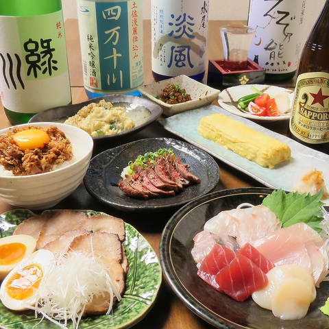 季節の日本酒と本格的な天ぷら、鮮魚刺身を蒲田で美味しい天ぷらで飲める居酒屋！