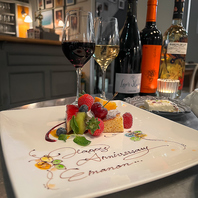 大人気のアニバーサリーコースでお祝いを☆