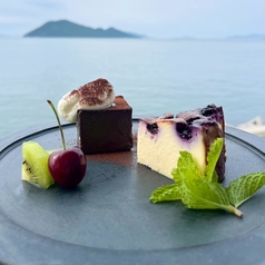 本日の2種のチーズケーキ