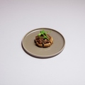 料理メニュー写真 ジャンボマッシュルームのステーキ シャリアピンソース