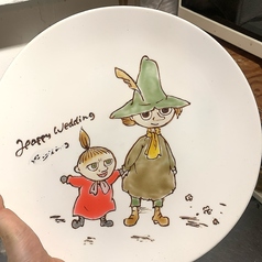 かわいいプレートをお書きします♪