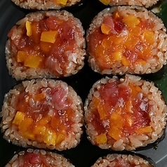 本マグロの太巻きトロタク