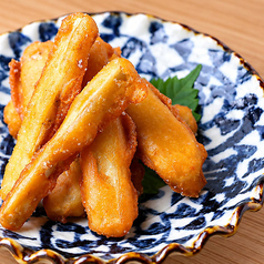 山椒舞う…ごぼうの唐揚げ