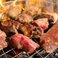 炭火で味わう焼肉★