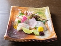 料理メニュー写真&nbsp;季節の刺身盛合せ　三種盛り