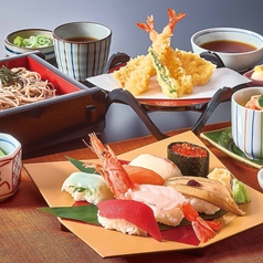 寿司天ざるそば和膳