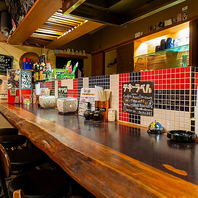 お一人様からグループまで♪居心地の良い空間をご用意◎