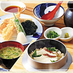 高知県産 鯛釜飯定食