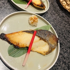 銀ダラの西京焼き