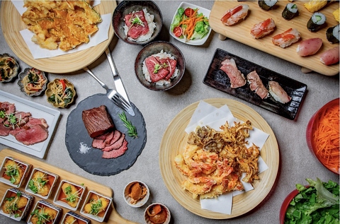 豪華ランチビュッフェとしゃぶしゃぶとカニ食べ放題が楽しめるお店♪