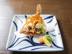 かれいの唐揚げ