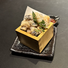 スパイシータコ唐揚げサルサソース