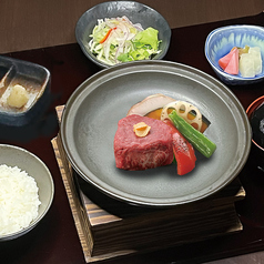 国産牛網焼きヒレステーキ御膳