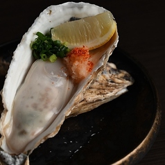 ど迫力　特大生牡蠣