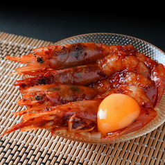 ヤンニョムセウ　　生赤エビのヤンニョム漬け