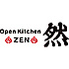 Open Kitchen オープンキッチン 然のロゴ