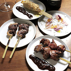 特選焼鳥コース 3800円 税込 麻布 とさか 創作料理 ホットペッパーグルメ
