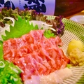 料理メニュー写真&nbsp;熊本直送　馬刺し たてがみ付き
