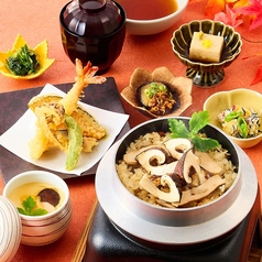 松茸の釜めし膳