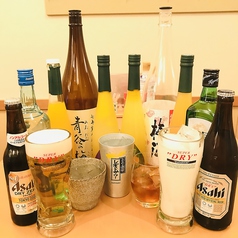 【豊富なドリンク】フルーツサワー・日本酒がイチオシ♪