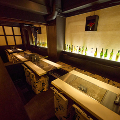 仕切り用のカーテンを上げると、団体様のご案内もできます♪何名様でご利用いただく場合でも、適したお席をご準備させていただきます◎大人数でのご予約も大歓迎です。ご要望などございましたら、お気軽にお問い合わせください。