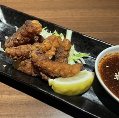 たこの唐揚げ~辛味タレ付き~