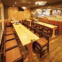 シチュエーションに合わせて最適な個室席にご案内♪