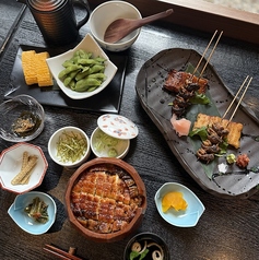 炭火うなぎ 七福のコース写真