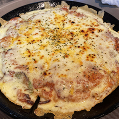 チーズ豚キムチチヂミ（Cheese Pork Kimchi Pancake｜韓国チヂミ）