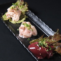料理メニュー写真&nbsp;【人気】ホルモン3種盛(小腸/しま腸/レバー)