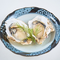 牡蠣の白ワイン蒸し（2pc）