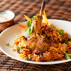 ハイデラバディ ビリヤニ(ライタ付き)の写真