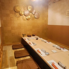 少人数からご利用頂ける掘りごたつ個室！