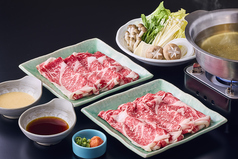 厳選した牛肉を存分に味わう♪しゃぶしゃぶやすき焼き◎
