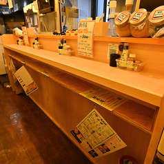 カウンターも人気です★