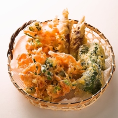 紅生姜と玉葱の天麩羅