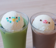 ◆バニラアイスフロート　※+の料金です