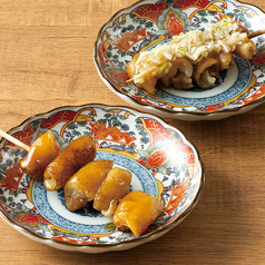 骨なし豚足の串焼き(タレ/ねぎ塩)(1本)