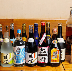 豊富な泡盛と沖縄の銘酒をご用意しております◎