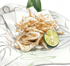白エビの唐揚げ