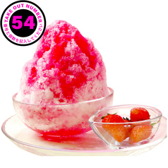 ５４　StrawberryShaved Ice ストロベリーかき氷