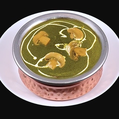 ほうれん草マッシュルーム