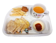 キッズプレート(チ－ズorマヨコーンチーズナン)