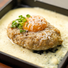 加賀蓮根入り自家製つくねの2種のチーズソース焼き