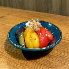 季節野菜の揚げ浸し