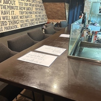 お洒落な雰囲気のカジュアル空間♪