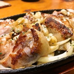 国産鶏モモ肉(塩胡椒・ニンニクバター・おろしポン酢)
