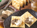 料理メニュー写真&nbsp;蟹みそチーズクラッカー